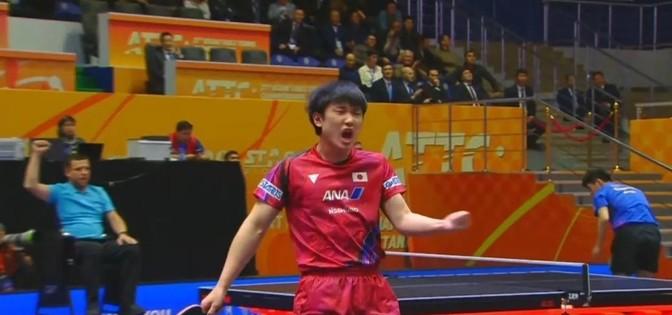 日本乒乓球队强势瑞典乒乓球队，张本智和关键制胜的简单介绍